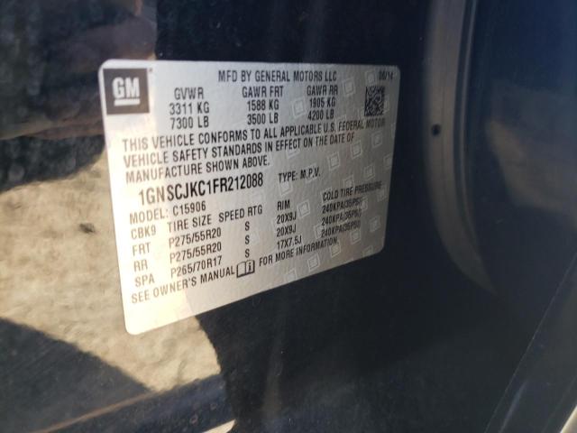 Photo 12 VIN: 1GNSCJKC1FR212088 - CHEVROLET SUBURBAN 