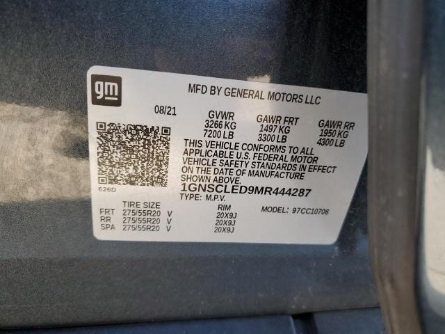 Photo 12 VIN: 1GNSCLED9MR444287 - CHEVROLET TAHOE C150 