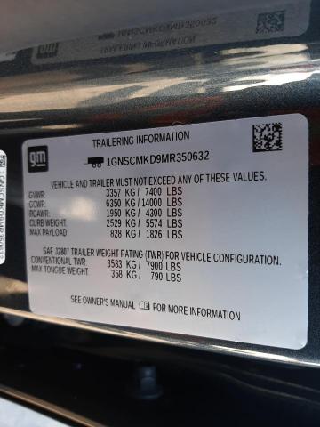 Photo 9 VIN: 1GNSCMKD9MR350632 - CHEVROLET TAHOE C150 