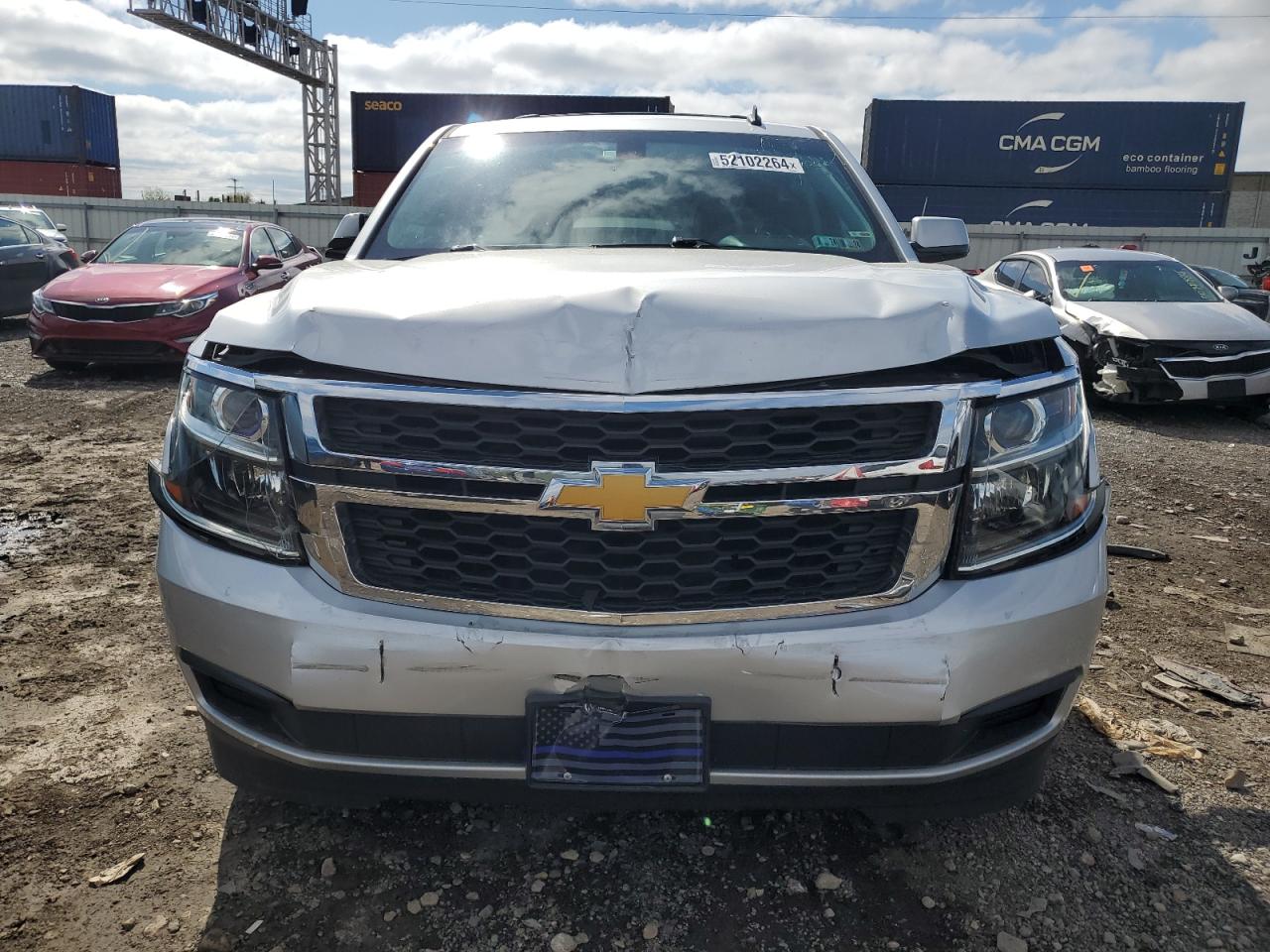 Photo 4 VIN: 1GNSKAKC8FR233586 - CHEVROLET TAHOE 