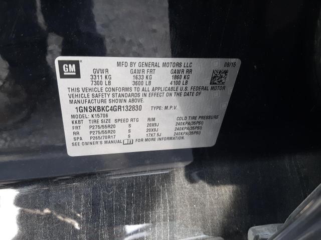 Photo 13 VIN: 1GNSKBKC4GR132830 - CHEVROLET TAHOE K150 