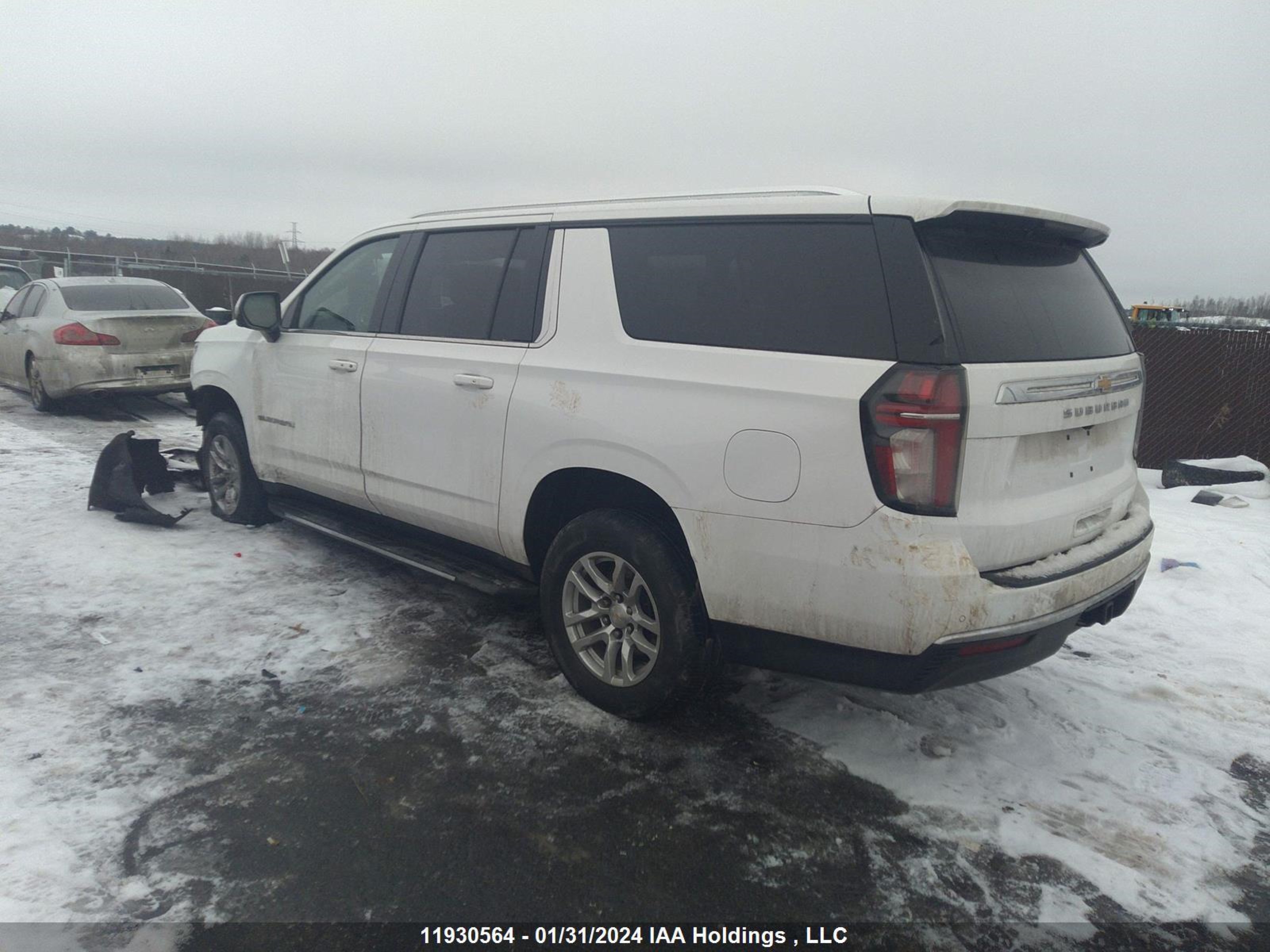 Photo 3 VIN: 1GNSKCKD8MR299167 - CHEVROLET SUBURBAN 