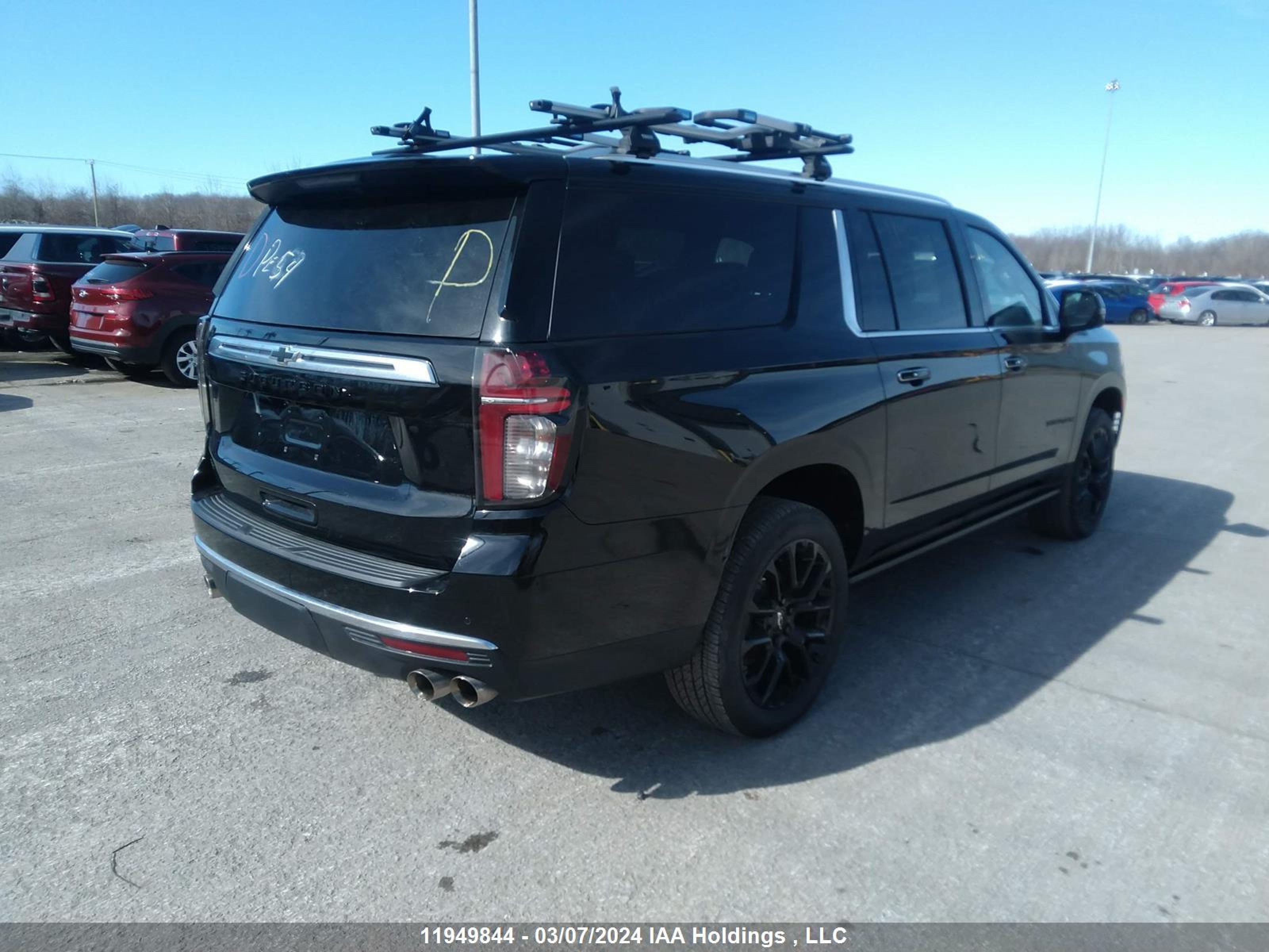 Photo 3 VIN: 1GNSKGKL1PR408216 - CHEVROLET SUBURBAN 