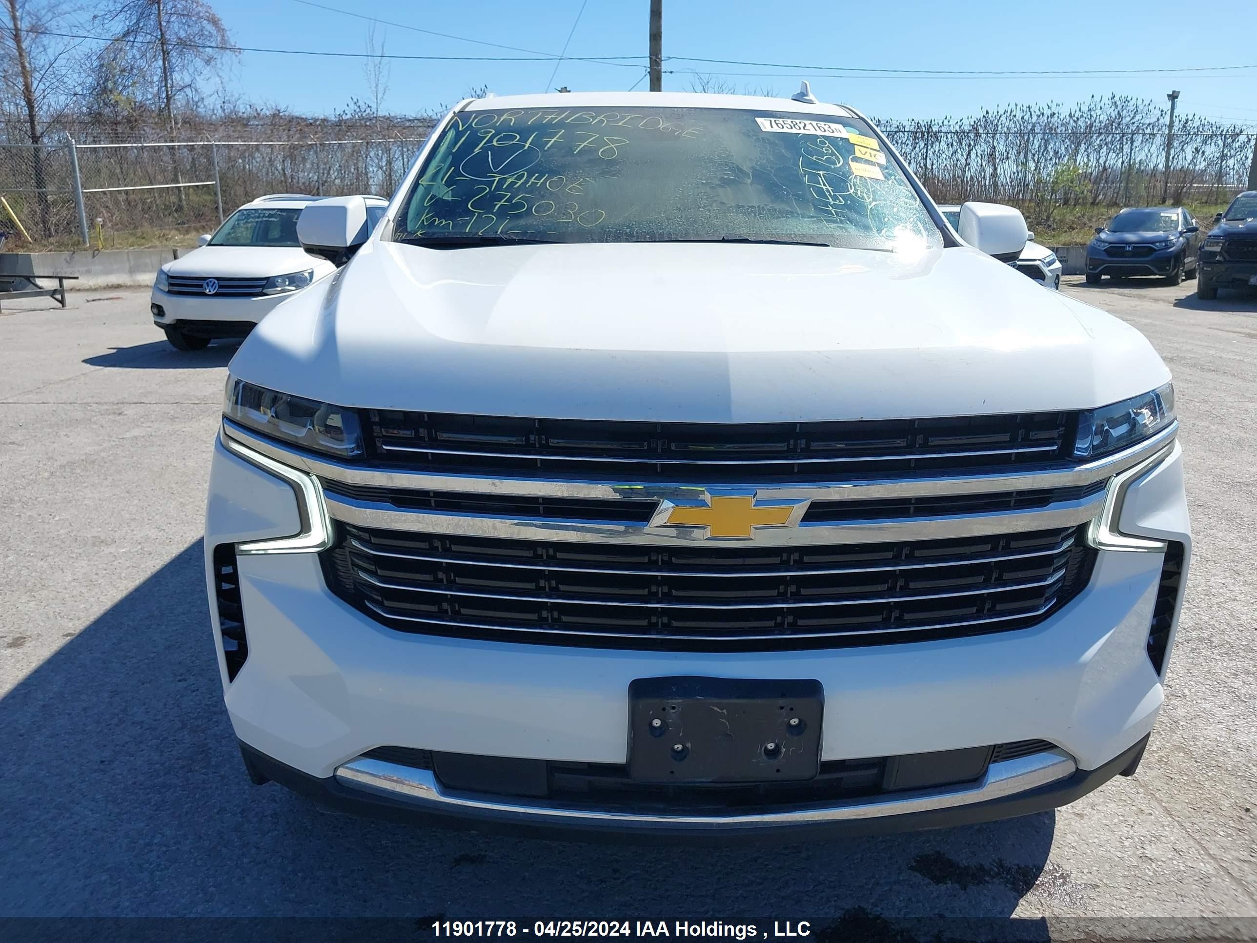 Photo 12 VIN: 1GNSKNKDXMR275030 - CHEVROLET TAHOE 