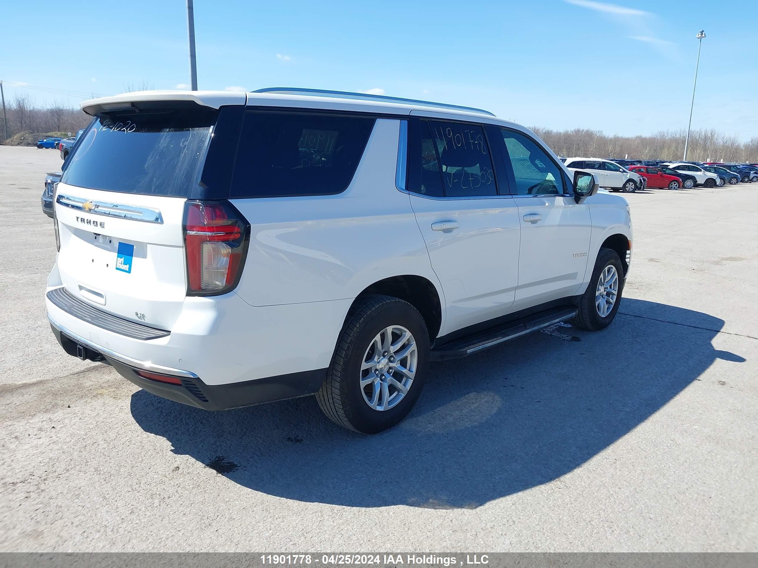 Photo 3 VIN: 1GNSKNKDXMR275030 - CHEVROLET TAHOE 