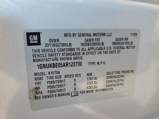 Photo 9 VIN: 1GNUKBE05AR122700 - CHEVROLET TAHOE K150 