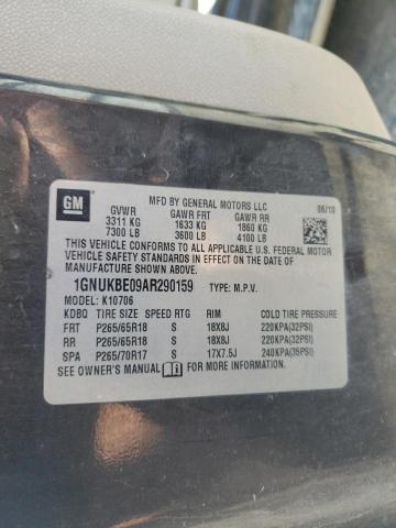 Photo 11 VIN: 1GNUKBE09AR290159 - CHEVROLET TAHOE K150 