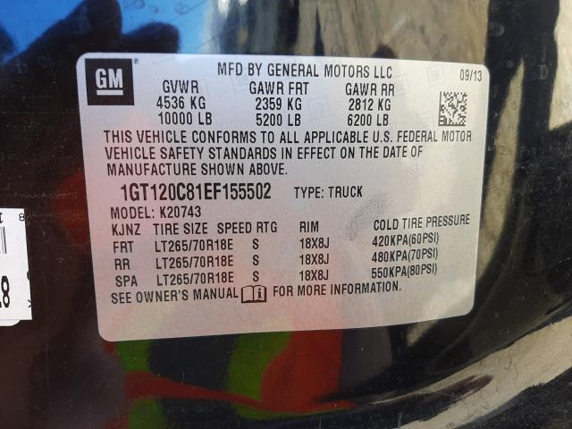 Photo 9 VIN: 1GT120C81EF155502 - GMC SIERRA K25 