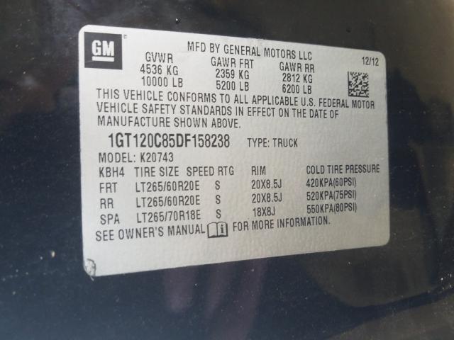 Photo 9 VIN: 1GT120C85DF158238 - GMC SIERRA K25 