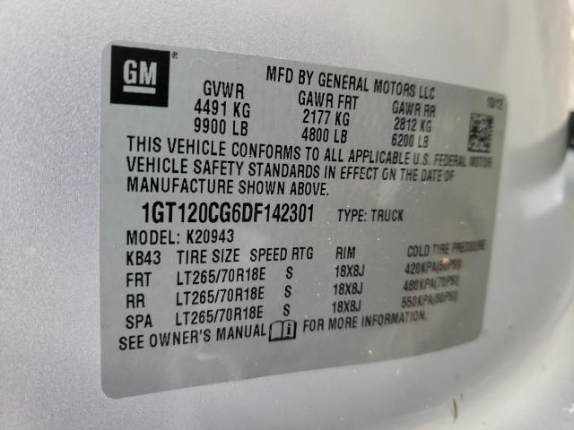 Photo 9 VIN: 1GT120CG6DF142301 - GMC SIERRA K25 