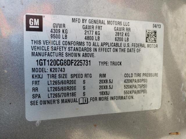 Photo 9 VIN: 1GT120CG8DF225731 - GMC SIERRA K25 