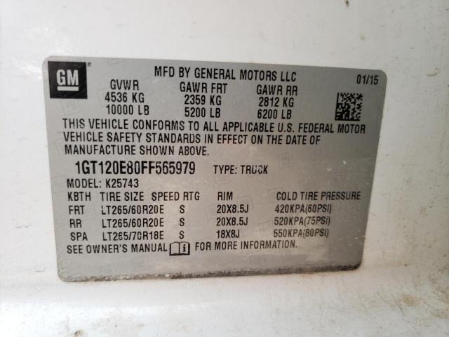 Photo 11 VIN: 1GT120E80FF565979 - GMC SIERRA K25 