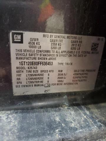 Photo 11 VIN: 1GT120E80FF636453 - GMC SIERRA K25 