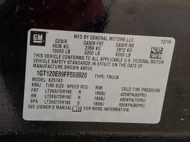 Photo 11 VIN: 1GT120E89FF550820 - GMC SIERRA K25 