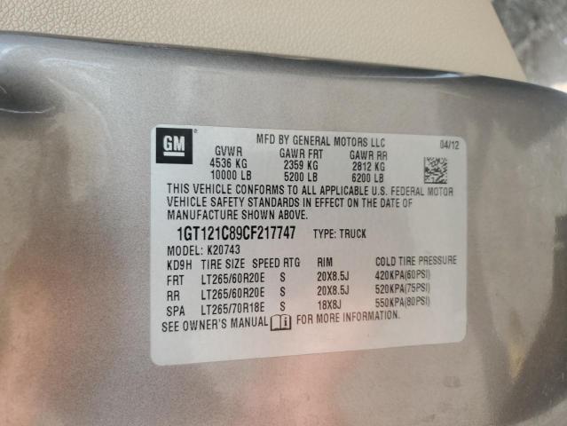 Photo 11 VIN: 1GT121C89CF217747 - GMC SIERRA K25 