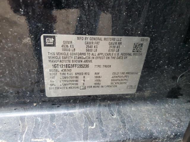 Photo 11 VIN: 1GT121EG3FF585236 - GMC SIERRA K35 