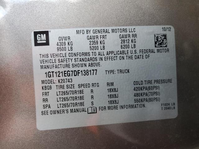 Photo 11 VIN: 1GT121EG7DF138177 - GMC SIERRA SLE 