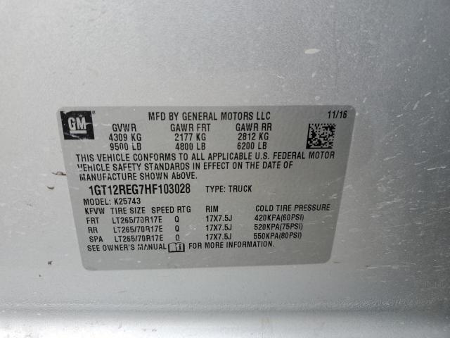 Photo 11 VIN: 1GT12REG7HF103028 - GMC SIERRA K25 