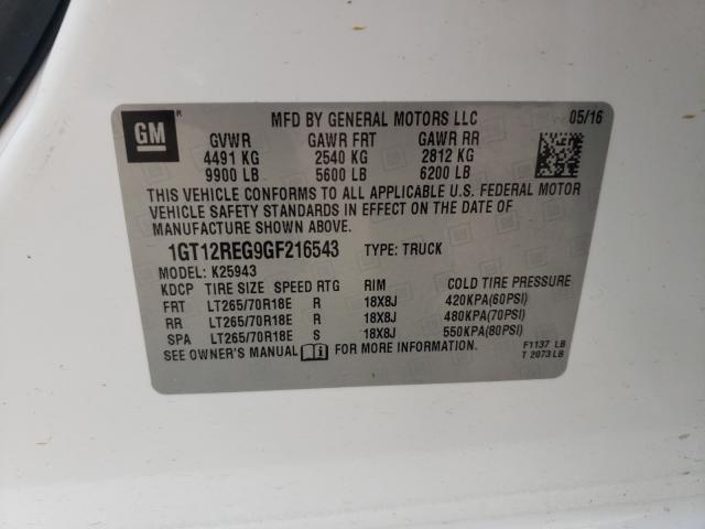 Photo 9 VIN: 1GT12REG9GF216543 - GMC SIERRA K25 