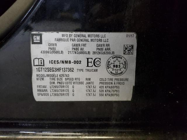 Photo 11 VIN: 1GT12SEG3HF137362 - GMC SIERRA K25 