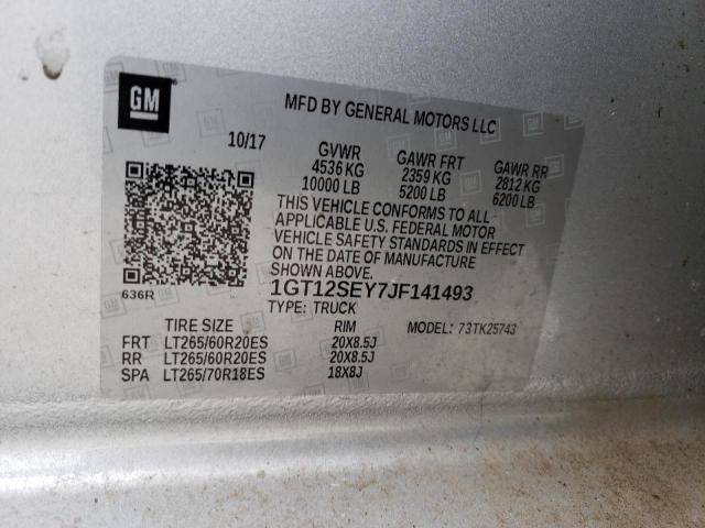 Photo 9 VIN: 1GT12SEY7JF141493 - GMC SIERRA K25 