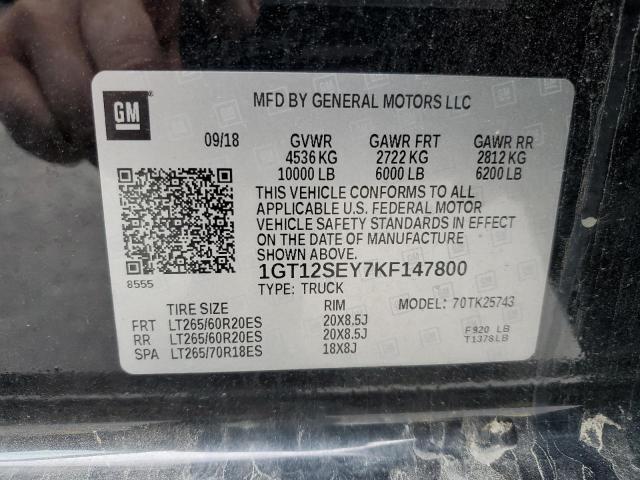 Photo 11 VIN: 1GT12SEY7KF147800 - GMC SIERRA K25 