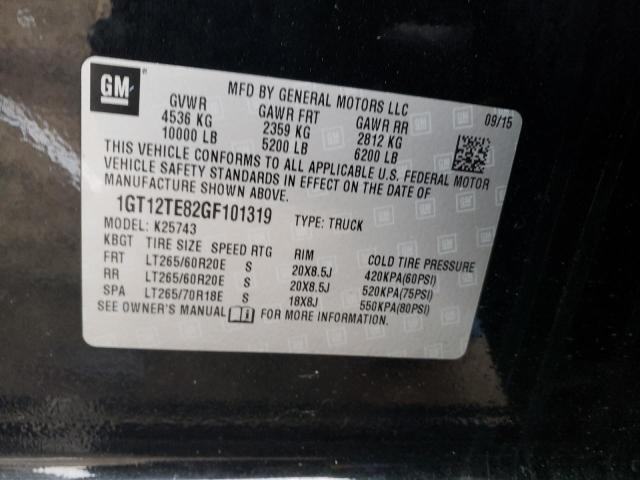 Photo 11 VIN: 1GT12TE82GF101319 - GMC SIERRA K25 