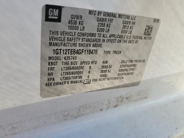 Photo 11 VIN: 1GT12TE84GF118476 - GMC SIERRA 