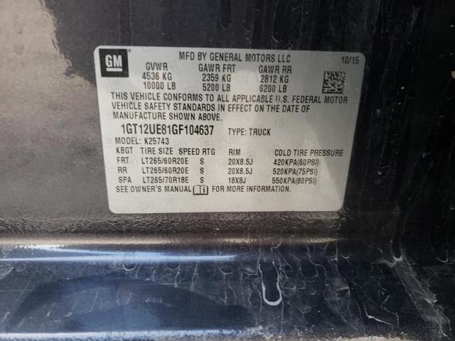 Photo 9 VIN: 1GT12UE81GF104637 - GMC SIERRA K25 