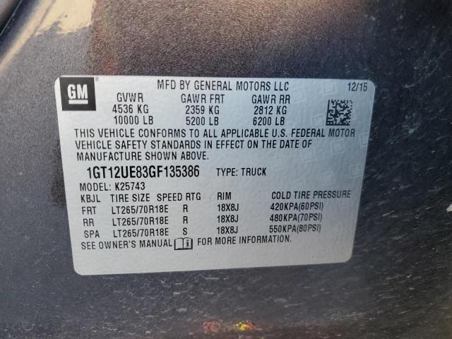 Photo 11 VIN: 1GT12UE83GF135386 - GMC SIERRA K25 