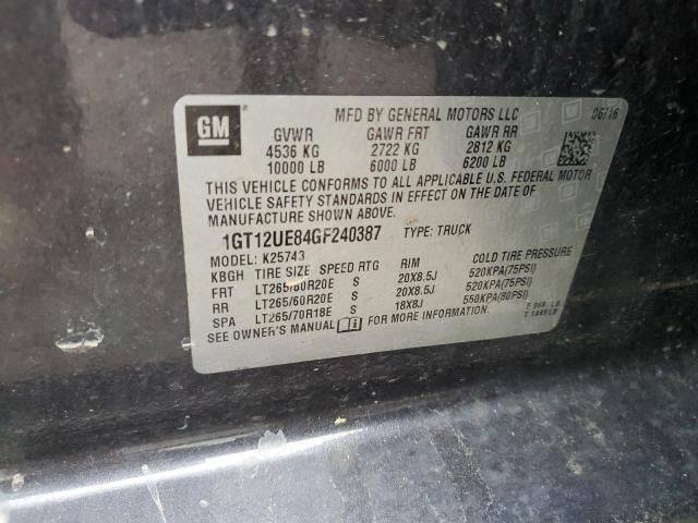 Photo 11 VIN: 1GT12UE84GF240387 - GMC DENALI 