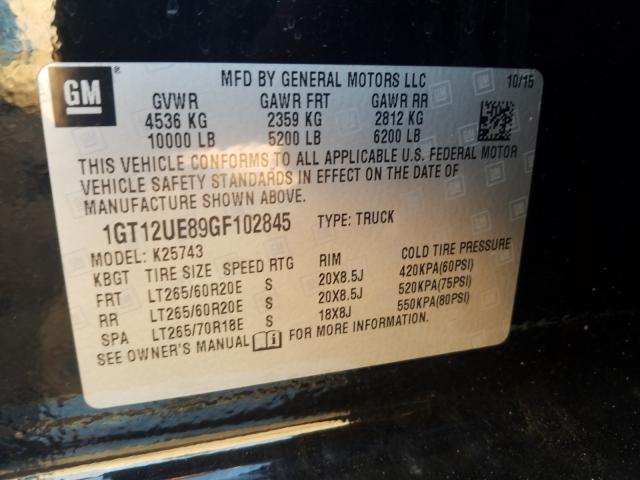 Photo 9 VIN: 1GT12UE89GF102845 - GMC SIERRA K25 