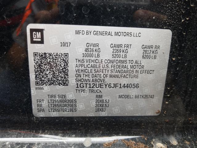 Photo 9 VIN: 1GT12UEY6JF144056 - GMC SIERRA K25 