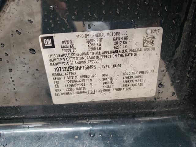 Photo 9 VIN: 1GT12UEY8HF168496 - GMC SIERRA K25 