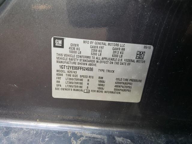 Photo 9 VIN: 1GT12YE86FF624936 - GMC SIERRA K25 