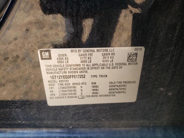 Photo 9 VIN: 1GT12YEG8FF617252 - GMC SIERRA K25 