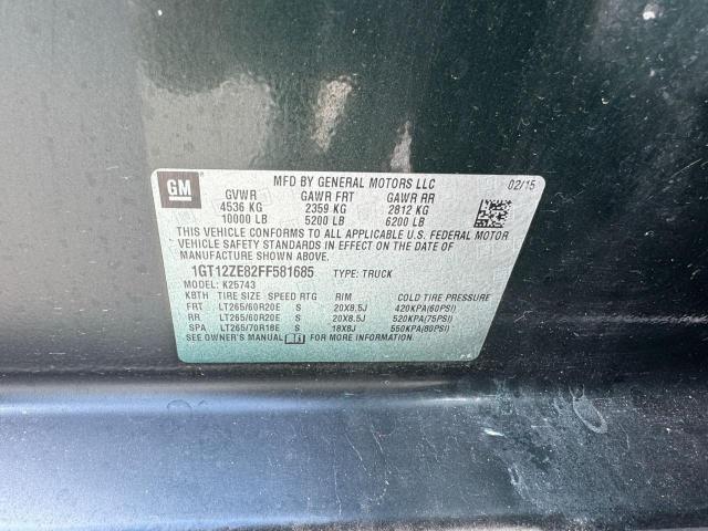 Photo 9 VIN: 1GT12ZE82FF581685 - GMC SIERRA K25 