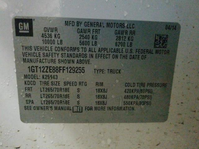 Photo 9 VIN: 1GT12ZE88FF129255 - GMC SIERRA K25 