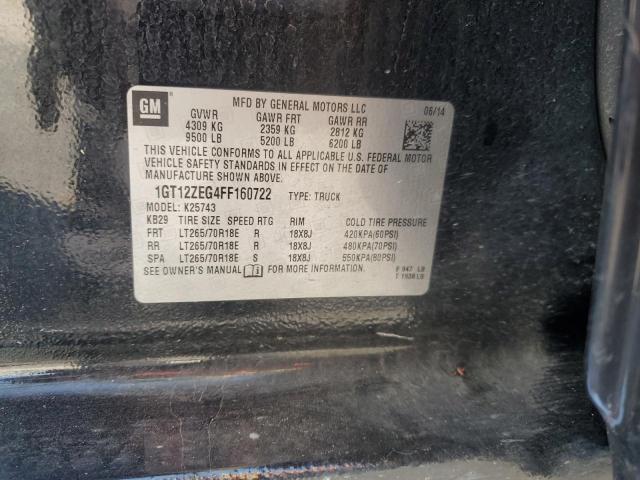 Photo 12 VIN: 1GT12ZEG4FF160722 - GMC SIERRA K25 