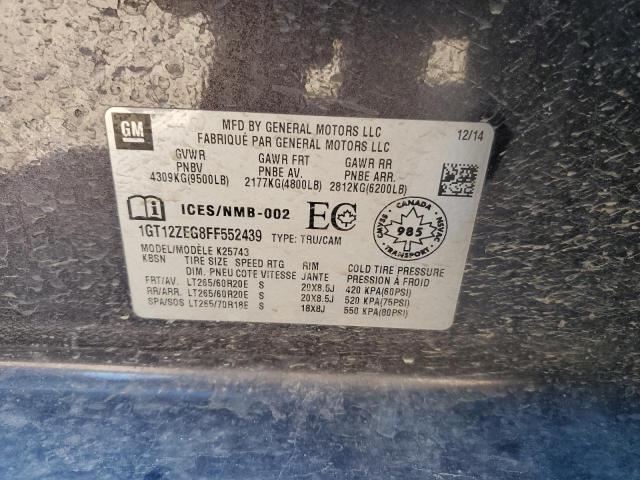 Photo 11 VIN: 1GT12ZEG8FF552439 - GMC SIERRA K25 