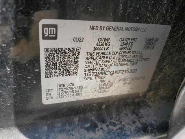 Photo 11 VIN: 1GT19MEY1NF213320 - GMC SIERRA K25 