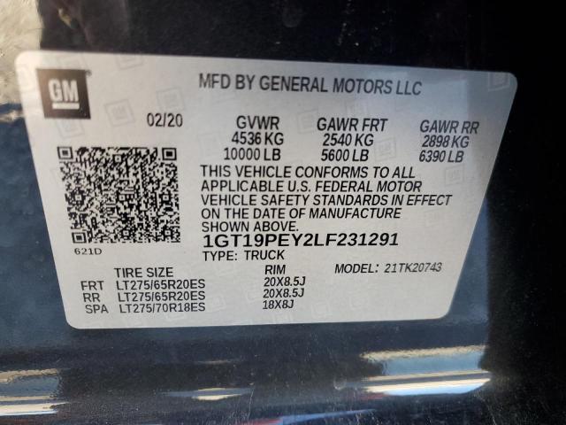 Photo 12 VIN: 1GT19PEY2LF231291 - GMC SIERRA K25 