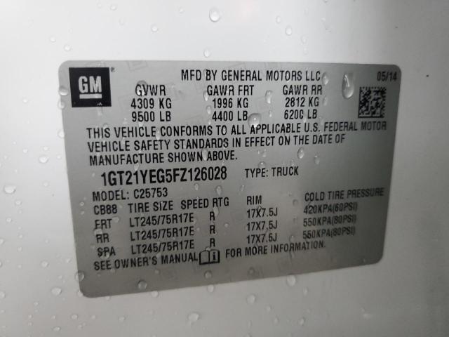 Photo 11 VIN: 1GT21YEG5FZ126028 - GMC SIERRA C25 