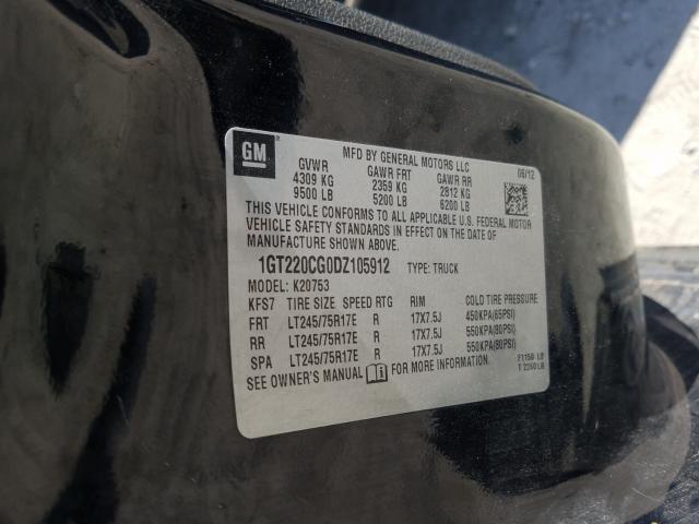 Photo 9 VIN: 1GT220CG0DZ105912 - GMC SIERRA K25 