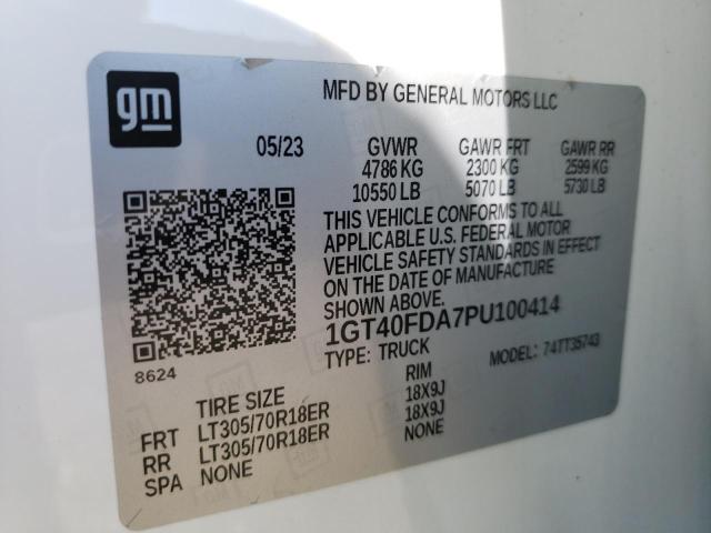 Photo 12 VIN: 1GT40FDA7PU100414 - GMC HUMMER PIC 