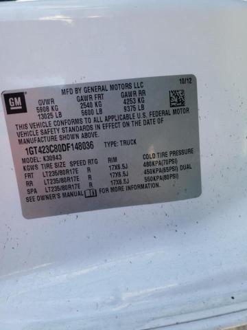 Photo 9 VIN: 1GT423C80DF148036 - GMC SIERRA K35 