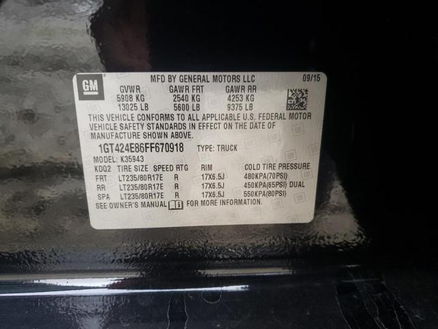 Photo 9 VIN: 1GT424E86FF670918 - GMC SIERRA K35 