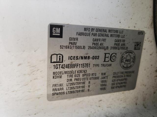 Photo 9 VIN: 1GT424E88FF115761 - GMC SIERRA K35 