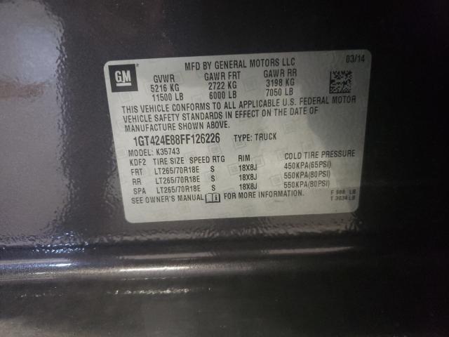 Photo 9 VIN: 1GT424E88FF126226 - GMC SIERRA K35 