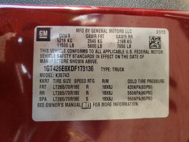 Photo 9 VIN: 1GT426E8XDF173136 - GMC SIERRA K35 